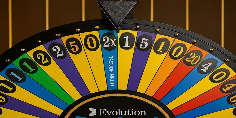 에볼루션 드림캐쳐 게임 정보표와 54구간 회전판 구조도, 각 숫자별 구간 수와 확률 분포를 보여주는 상세 분석 이미지